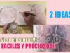 2 IDEAS DECORATIVAS PARA CUADROS FÁCILES