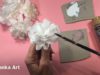 4 IDEAS COMO HACER FLORES CON PAPEL