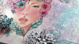 como hacer MIXED MEDIA- PASO A PASO- DESCARGA EL PAPEL GRATIS
