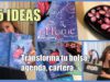 COMO RECICLAR, BOLSOS, CARTERAS, AGENDAS… con PINTURA