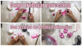 COMO TRABAJAR LA PORCELANA YOBI, CON TÉCNICAS DE POLIMÉRICA