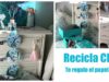 IDEA PARA RECICLAR CDs, CON PAPEL, Con un aire romántico 💖