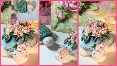 MI RECETA DE PASTA DE PAPEL- HACEMOS UNAS PRECIOSAS TORTUGAS