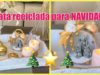 RECICLANDO UNA LATA PARA NAVIDAD