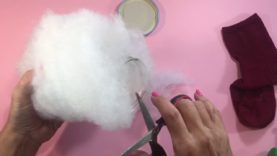 RECICLO UN FRASCO PARA HACER UN GNOMO Y CARTÓN PARA UN ÁRBOL DE NAVIDAD