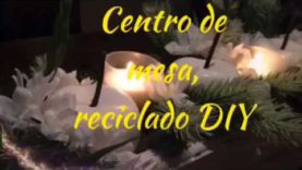Como reciclar un porta-CDs. Y hacer un elegante centro de mesa DIY 😍😍😍