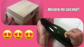 COMO RECICLAR UNA BOTELLA PARA LA COCINA