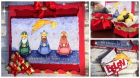 DECORACIÓN PARA NAVIDAD RECICLANDO CARTÓN