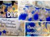 DIY  CENTRO NAVIDEÑO RECICLADO Con led y velas
