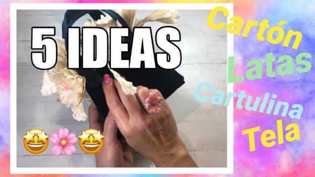 5 MANUALIDADES FÁCILES Y RÁPIDAS para la cuarentena