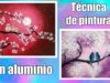 Técnica de pintura con aluminio/Como pintar pájaros y búhos MUSICAL
