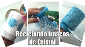 Como Decorar Frascos de Cristal con Pintura, 3 Ideas.