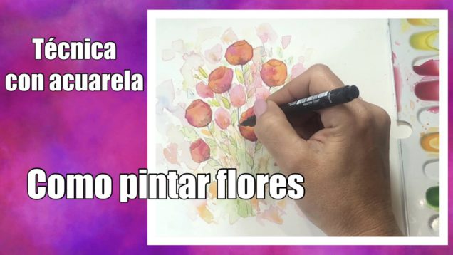 imagen destacada tecnica de pintura con acuarela