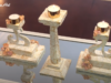 como reciclar 4 candelabros con carton