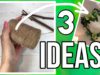 3 IDEAS con  CUERDA de YUTE / PALOS / y ROLLOS de PAPEL HIGIÉNICO