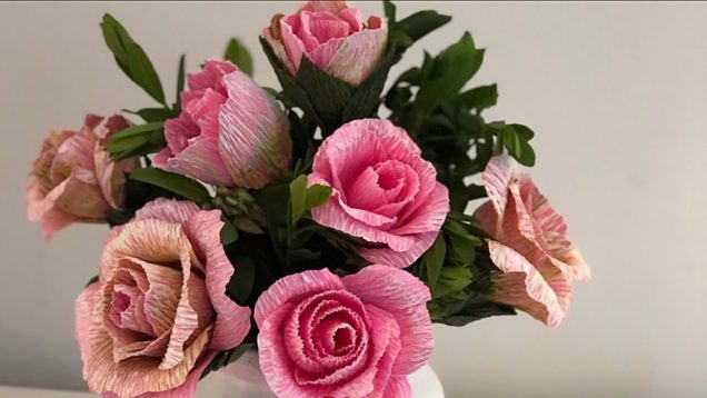 Como Se Hacen ROSAS Con Papel FÁCILES 🌷🌹🌷