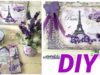 París En  Diy / Manualidades con reciclaje y papel