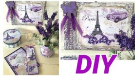 París En  Diy / Manualidades con reciclaje y papel