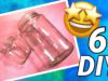 RECICLANDO Botellas y Frascos de CRISTAL 🤩