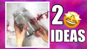 RECICLANDO Botes De CRISTAL, ideas FÁCILES