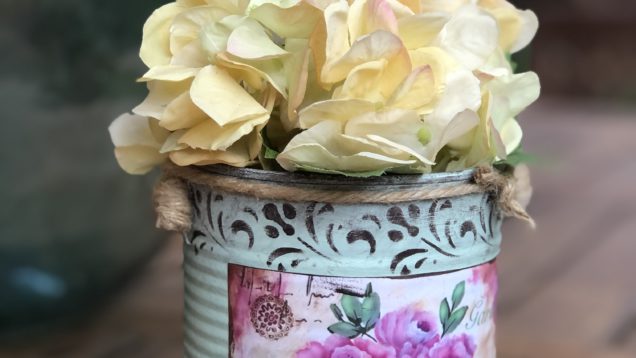 Rosa Vintage ( tutorial Facebook )