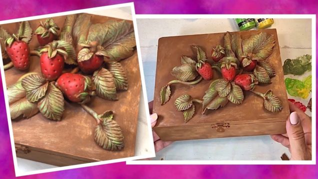 como decorar caja madera cocina