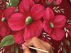 nunca pensaste que pintar flores fuera tan facil
