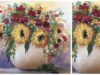 Técnica Pintura Acrílica Aprende a Pintar Flores espectaculares