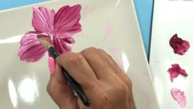 mira que facil tu puedes pintar flores img