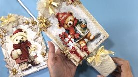 miniatura ositos de navidad