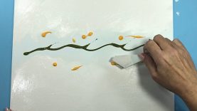 img Diviértete con esta idea, pintando flores fáciles con pintura acrílica