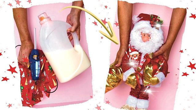 Diy navidad Papa Noel